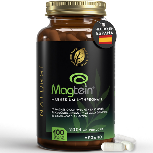 L-TREONATO de MAGNESIO (Magtein®) – 2001 mg por dosis - 100 cápsulas
