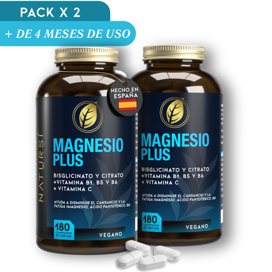 MAGNESIO PLUS PACK 2 UNIDADES