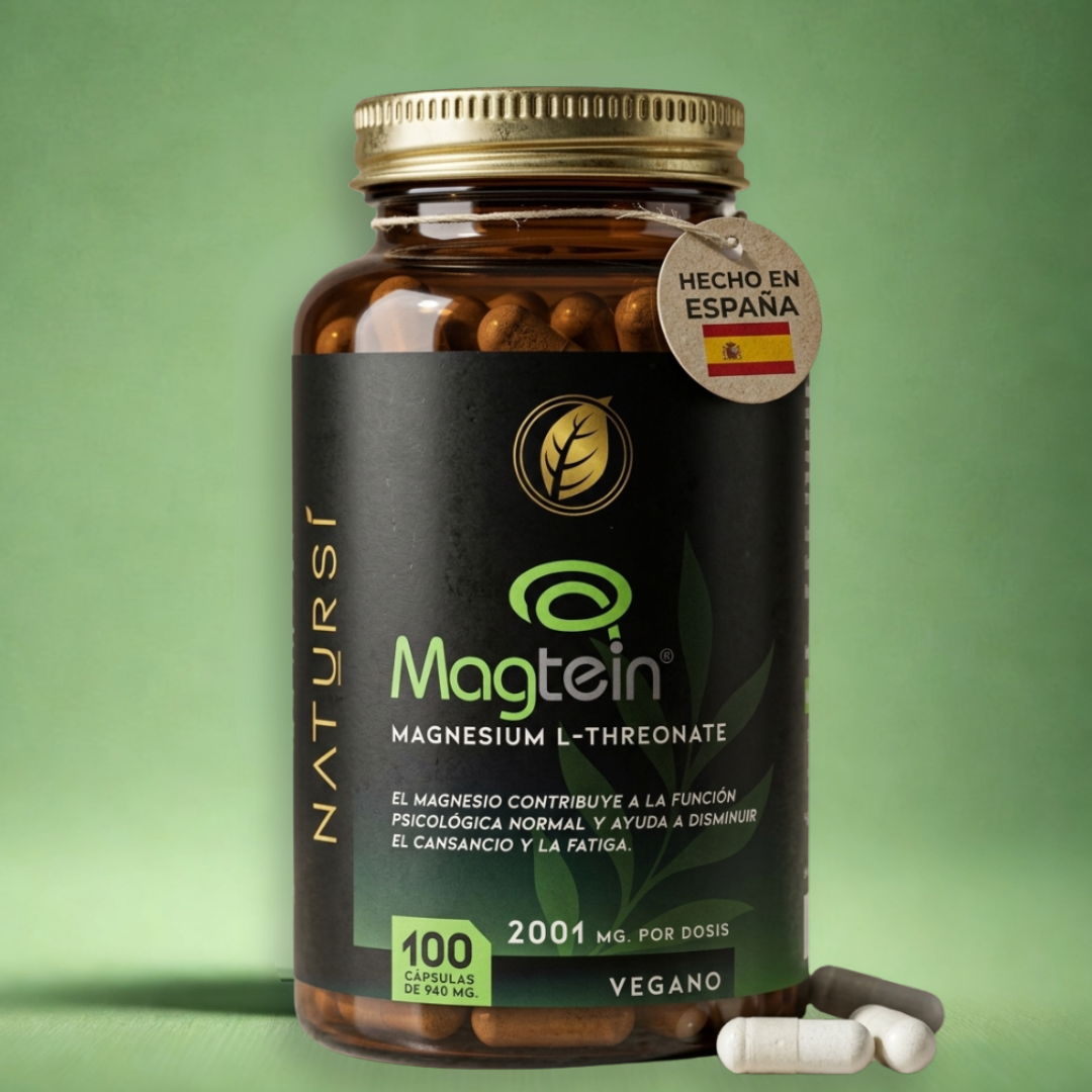 L-TREONATO de MAGNESIO (Magtein®) - 100 cápsulas