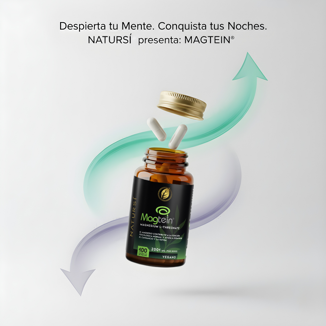 L-TREONATO de MAGNESIO (Magtein®) - 100 cápsulas