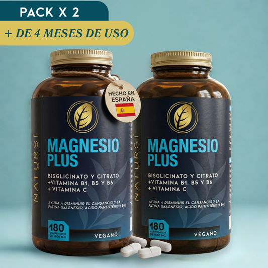 MAGNESIO PLUS PACK 2 UNIDADES